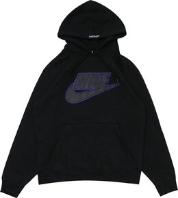 Supreme: Кожаная толстовка  Nike