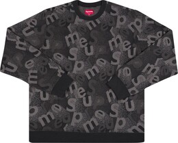 Supreme: Чёрная толстовка 