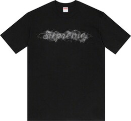 Supreme: Чёрная футболка  Smoke