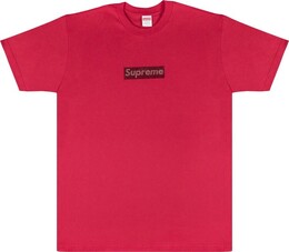Supreme: Красная футболка  Box Logo