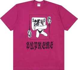 Supreme: Розовая футболка 
