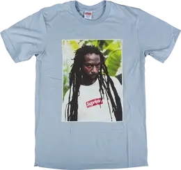 Supreme: Светлая футболка  Buju Banton