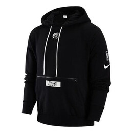 Nike: Чёрная толстовка 