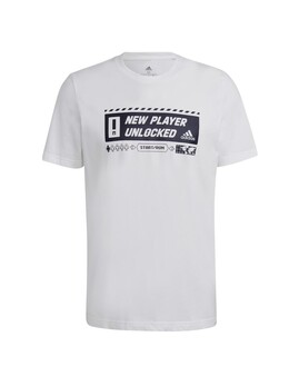 Adidas: Белая рубашка 