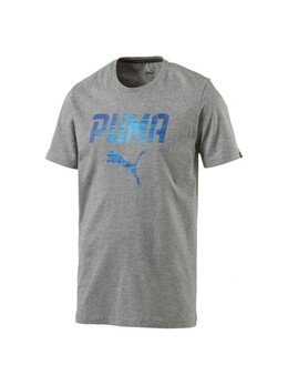 PUMA: Серая рубашка 