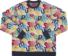 Supreme: Синяя толстовка 