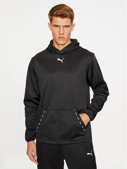 PUMA: Чёрная толстовка 