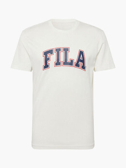 Fila: Бежевая футболка 