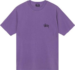 Stussy: Фиолетовая футболка 