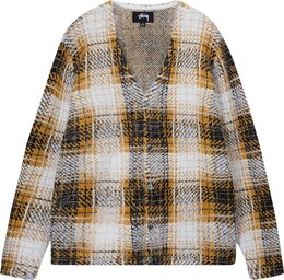 Stussy: Серый кардиган 