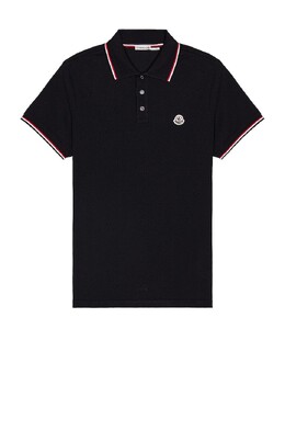 Moncler: Поло с коротким рукавом 