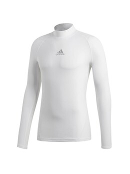 Adidas: Белая майка 