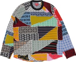 Supreme: Жаккардовый свитшот 