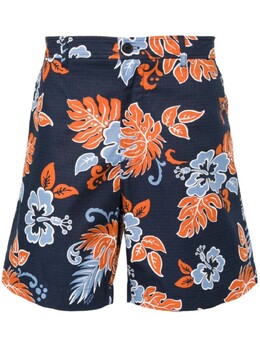 Maison Kitsuné: Шорты с принтом 