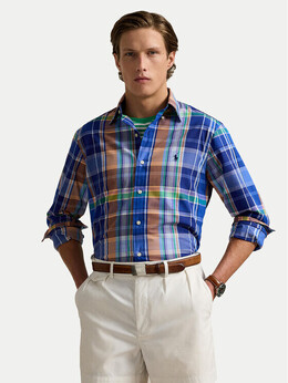 Polo Ralph Lauren: Синяя рубашка 