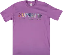 Supreme: Футболка со стразами 