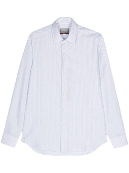 Canali: Рубашка в полоску 