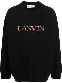 Lanvin: Синяя толстовка 