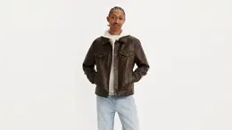 Levi's: Коричневая куртка 