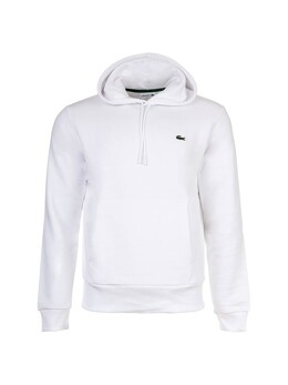 Lacoste: Белая толстовка 
