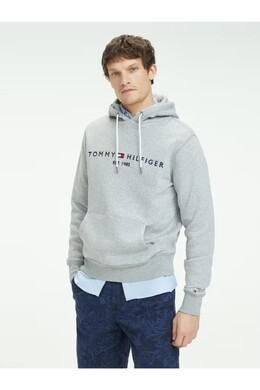 Tommy Hilfiger: Серая толстовка 