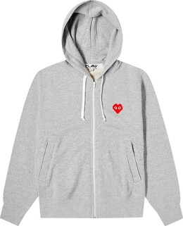 Comme Des Garçons Play: Толстовка  Heart с капюшоном
