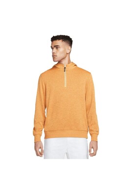 Nike: Оранжевая толстовка  Dri FIT