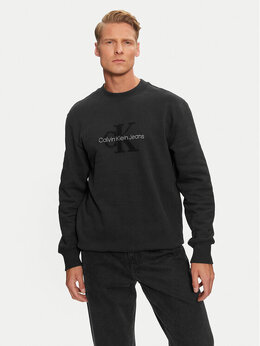 Calvin Klein Jeans: Чёрная толстовка 