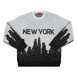 Supreme: Белый свитер 