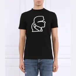 Karl Lagerfeld: Чёрная футболка 
