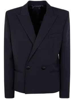 Balmain: Пиджаки из шерсти 
