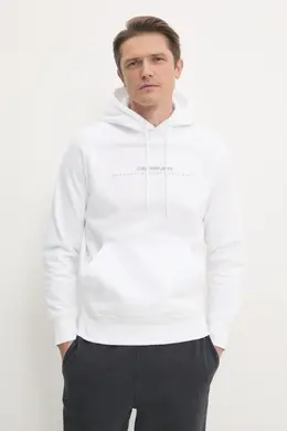 Calvin Klein Jeans: Белая толстовка 