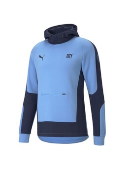 PUMA: Синий свитер  Evostripe