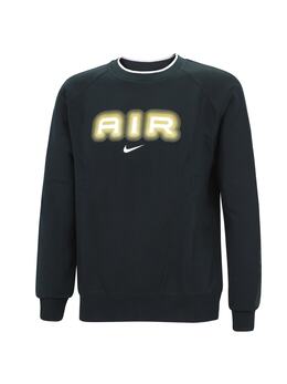 Nike: Чёрный свитер 
