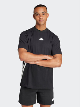 Adidas: Футболка  Stripes свободного кроя