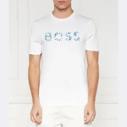 BOSS: Белая футболка 