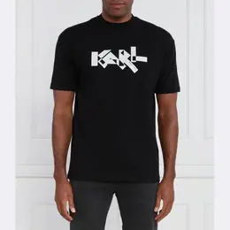 Karl Lagerfeld: Чёрная футболка 