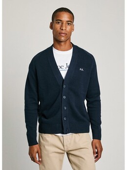 Pepe Jeans: Тёмный кардиган 