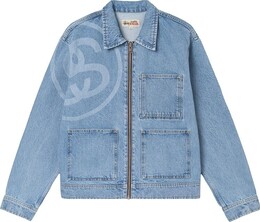 Stussy: Синяя куртка 