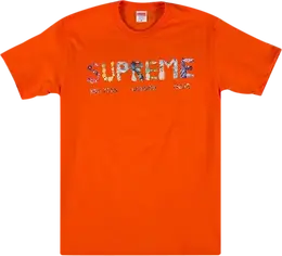 Supreme: Футболка со стразами 