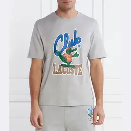 Lacoste: Футболка свободного кроя 