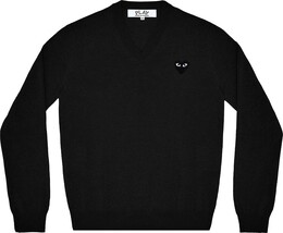Comme Des Garçons Play: Свитер  Heart с v-образным вырезом