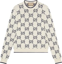 Gucci: Трикотажная толстовка  GG