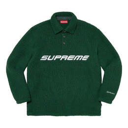 Supreme: Зелёная рубашка  Polartec