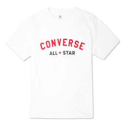 Converse: Белая футболка 