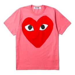 Comme Des Garçons Play: Красная футболка  Heart