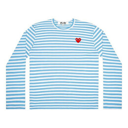 Comme Des Garçons Play: Футболка в полоску 