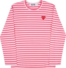 Comme Des Garçons Play: Свитшот  Heart с длинным рукавом