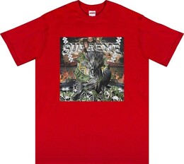 Supreme: Красная футболка  Dragon