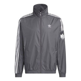 Adidas: Серая куртка 